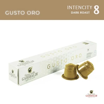 Kavos kapsulės Gran Caffe Garibaldi - Gusto Oro, 10 vnt.