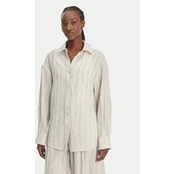Eleh Marškiniai SS260271 Écru Relaxed Fit