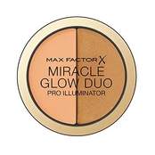 Spindesio suteikianti priemonė Max Factor Miracle Glow Duo Pro 30 Deep 11 g kaina