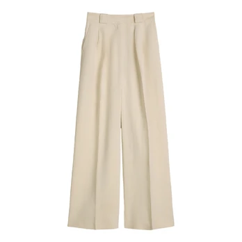 Formalios kelnės moterims, Smėlio, 5000013418 For. Pants