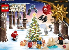 LEGO Star Wars 75340 Advento kalendorius kaina