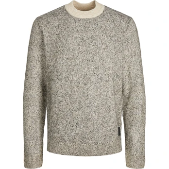 Megztinis vyrams, Smėlio, JCOSPACE KNIT MOCK NEC