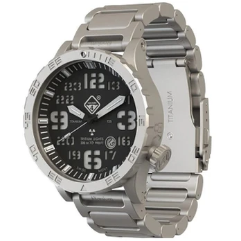 Hazard 4 Heavy Water Diver BlackTie B Silver Nardymo laikrodis