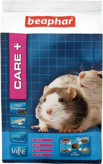 Maistas žiurkėms Beaphar Care+ Rat, 700 g