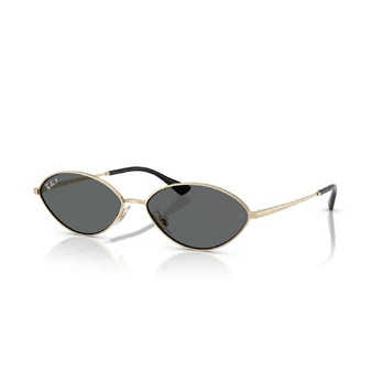 Ray-Ban Kai akiniai | Polarised | Pale Gold - Dark Grey