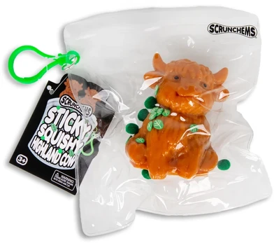 Scrunchems - Sticky Squishy Highland Cow (39165)