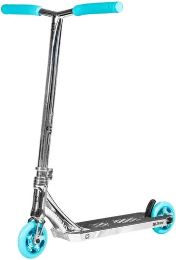 Core SL3 Mini Pro Scooter (Chrome/Teal)