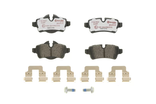 Brake pads - tuning Xtra P 06 052X rear