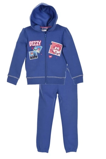 Sportinis kostiumas mergaitėms Super Wings, mėlynas