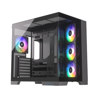 Silentware Vaizdas A-RGB (juodas, grūdintas stiklas x2)