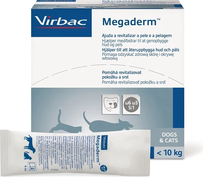 VIRBAC MEGADERM MONO saszetek 4mlx28