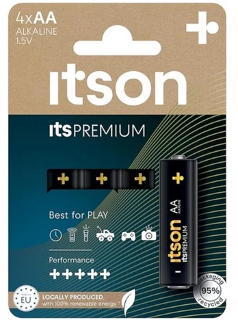 itson itsPREMIUM battery Alkaline LR6IPR/4CP