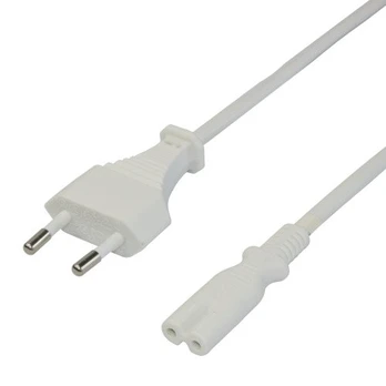 Maitinimo laidas DELTACO CEE 7/16 - C7, 3,0m, baltas / 1902294