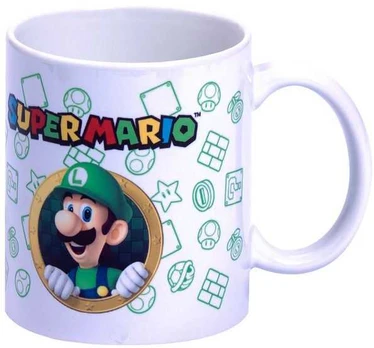 Nintendo Super Mario Bros Luigi Mug + Money box set
