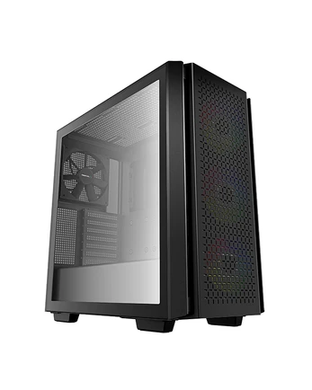 Deepcool | MID TOWER CASE | CG560 | Side window | Black | Mid-Tower | ATX PS2 | R-CG560-BKAAE4-G-1