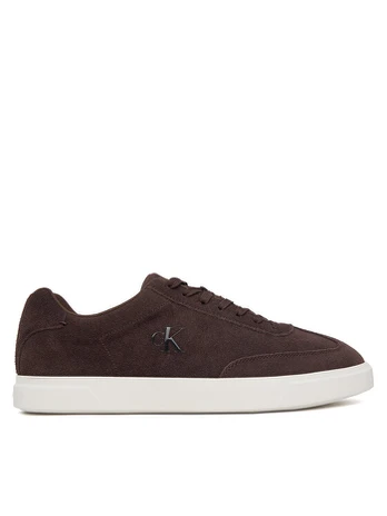 Calvin Klein Laisvalaikio batai Low Prof Cupsole Wt Su HM0HM02201 Tamsiai ruda