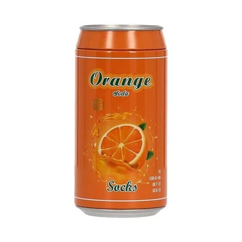 Kojinės skardinėse Apollo soda Socks Orange