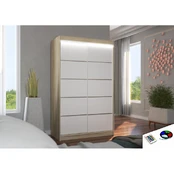 Sliding wardrobe with lighting LED BENISSO 120 kaina