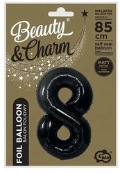 GoDan Balon folia B_C Cyfra8 matczarn.85cm CH-B8C8 89063
