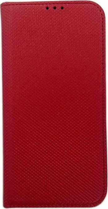 NO NAME Dėklas Smart Magnet book Samsung S23 Ultra S918 raudona/red
