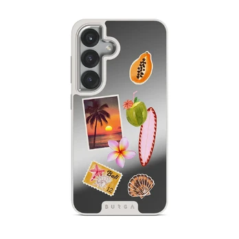 Sun Chaser - Samsung Galaxy S25 Case, Elite Mirror Light (Magnetic) / Silver