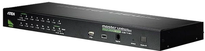 Aten CS1716A 16-Port PS/2-USB VGA KVM Switch with Daisy-Chain Port and USB Peripheral Support