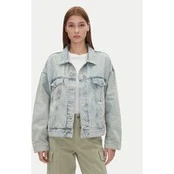 HUGO Džinsinė striukė Lou_B 50534757 Mėlyna Oversize
