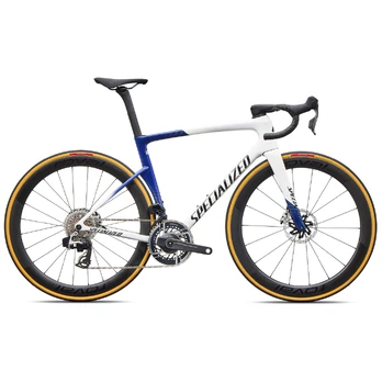 Specialized Tarmac SL9 S-Level plento dviratis | SRAM Red AXS | Gloss White - Majesty Blue Metallic, 58