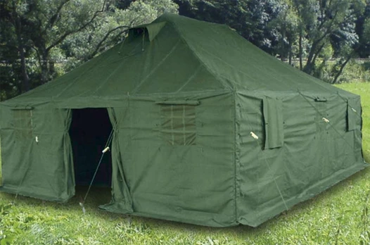 Karinė palapinė iš poliesterio 5x6 m .