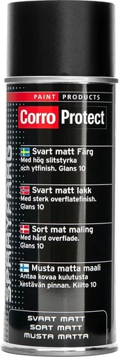 CorroProtect Spraymaling mat Sort 400 ml
