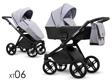 Vaikiškas vežimėlis LONEX EMOTION XT 2in1 XT 06