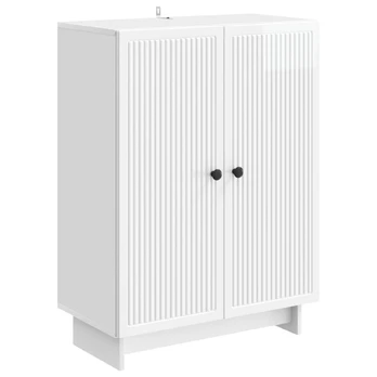 Kabalas Itin blizgi balta 66 x 34,5 x 90 cm Apdirbta mediena