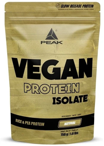 Peak Vegan Protein Isolate 750 g. (Cinnamon Roll skonis )