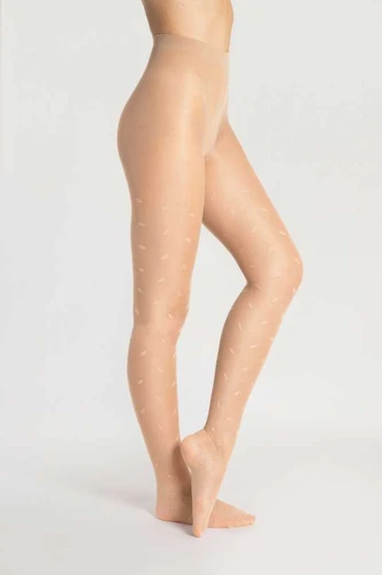 Fiore Pėdkelnės Sandy 15 Den Nude - smėlio