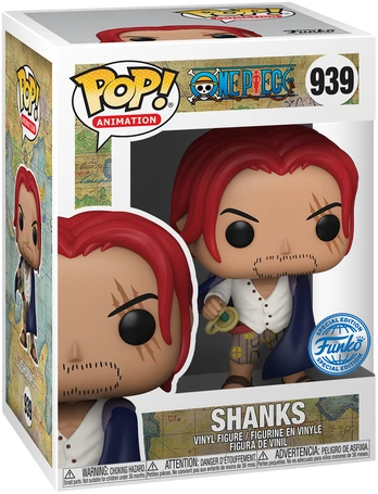 Figūrėle Funko POP! One Piece Shanks Exclusive