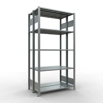 Metalinis stelažas Schulte Multiplus 2000 mm x1000 mm dvipusis įstatomas x2