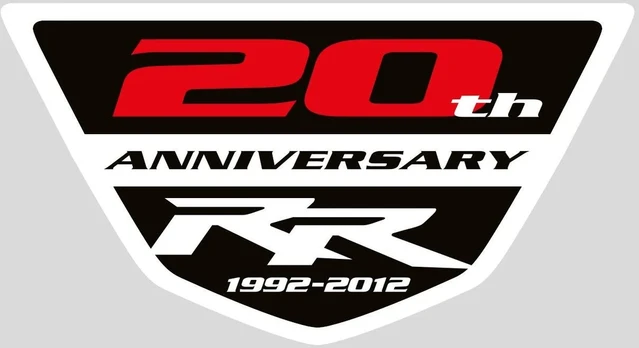 Honda 20 ème anniversaire motociklo lipdukai