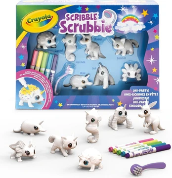 Crayola - Scribble Scrubbie Unipets w/7 pets (358-740004)