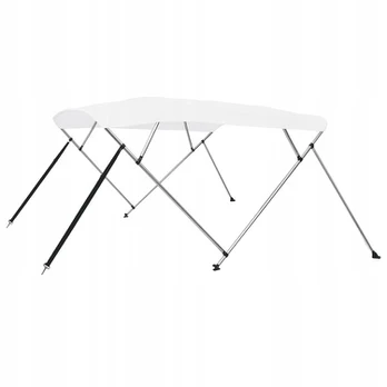 Bimini stogelis 243x196x137 cm, baltas