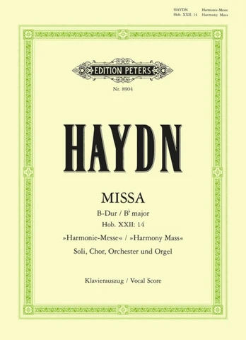 Mass in B flat 'Harmony Mass' Hob.XXII/14