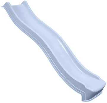 Pastelinė mėlyna čiuožykla 220 cm