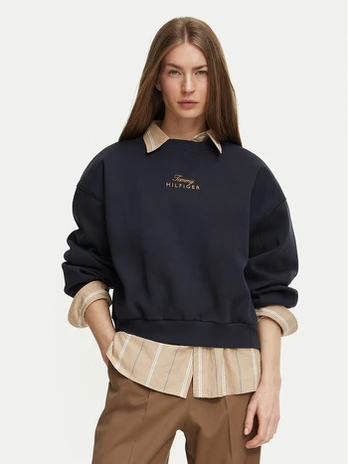 Tommy Hilfiger Džemperis WW0WW51724 Mėlyna Relaxed Fit