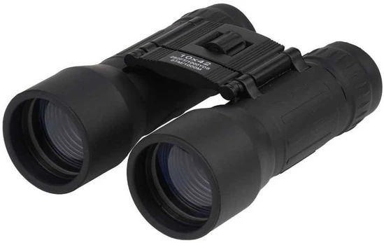 MIL-TEC sulankstomi žiūronai 10x42 su dėklu juodi