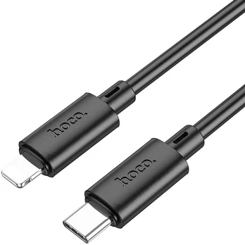 Dėklas HOCO cable Type C to iPhone Lightning 8-pin Power Delivery 20W Gratified X88 juodas