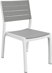 Lauko kėdė Keter Harmony, balta/pilka, 47 cm x 60 cm x 86 cm kaina