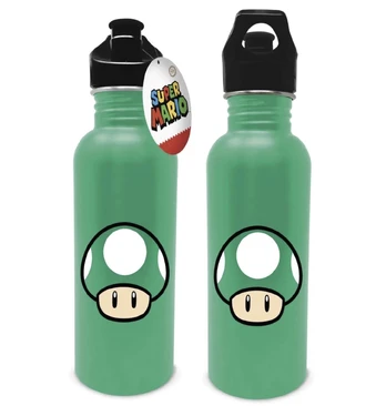 NINTENDO (MUSHROOM) METAL CANTEEN BOTTLE