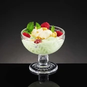 Pucharek na lody Palm 280 ml permatomas AMBITION kaina