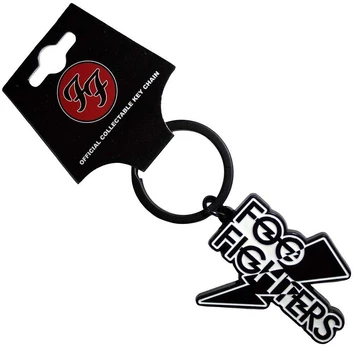 Rock Foo Fighters Flash Logo Raktų Pakabukas