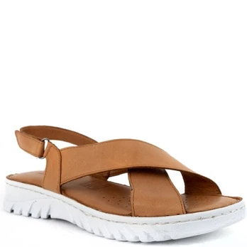 GRUNER SCHUHE Basutės moterims, Ruda, Sandals