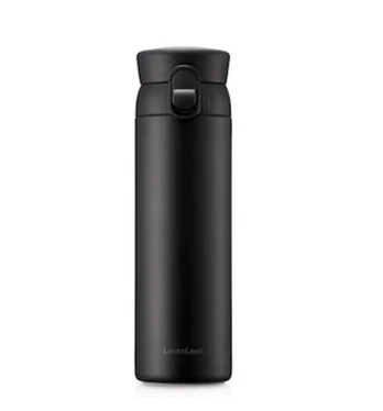 Lock & Lock termosas Wannabe, 450 ml, juodas